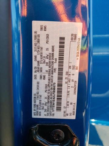 Photo 10 from auction – 2020 FORD F150 SUPER with VIN 1FTEW1E42LFB98670