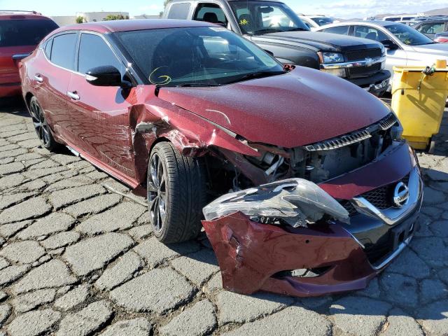 NISSAN MAXIMA 3.5 2017 with VIN 1N4AA6AP2HC421038 - Photo from auction