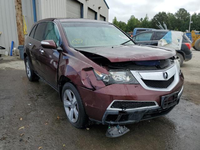 ACURA MDX TECHNO 2012 with VIN 2HNYD2H37CH543325 - Photo from auction