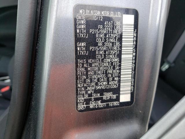 Photo 10 from auction – 2013 NISSAN JUKE S with VIN JN8AF5MV9DT210367