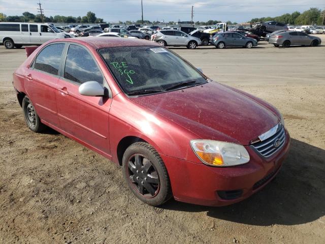 KIA SPECTRA 2008 with VIN KNAFE122785530817 - Photo from auction