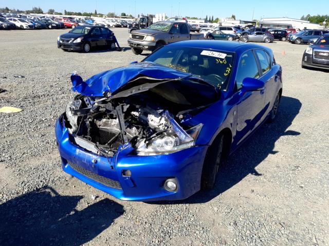 Photo 2 from auction – 2013 LEXUS CT 200 with VIN JTHKD5BHXD2144161