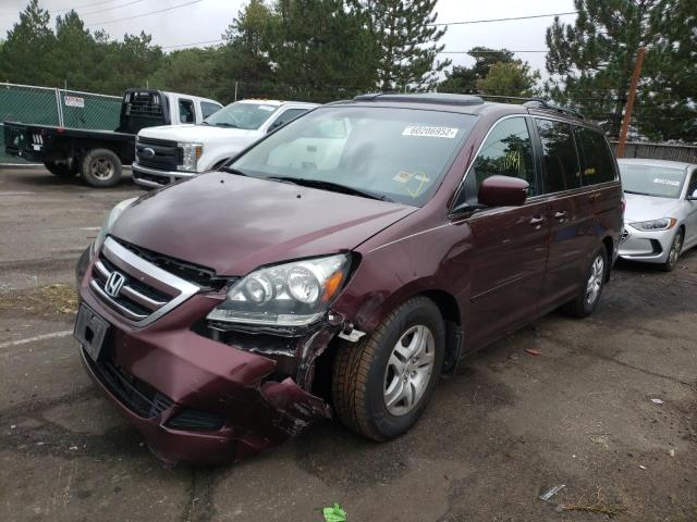 Photo 2 from auction – 2007 HONDA ODYSSEY EX with VIN 5FNRL38697B457362