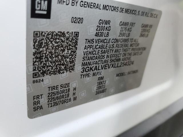 Photo 10 from auction – 2020 GMC TERRAIN SL with VIN 3GKALVEVXLL254324