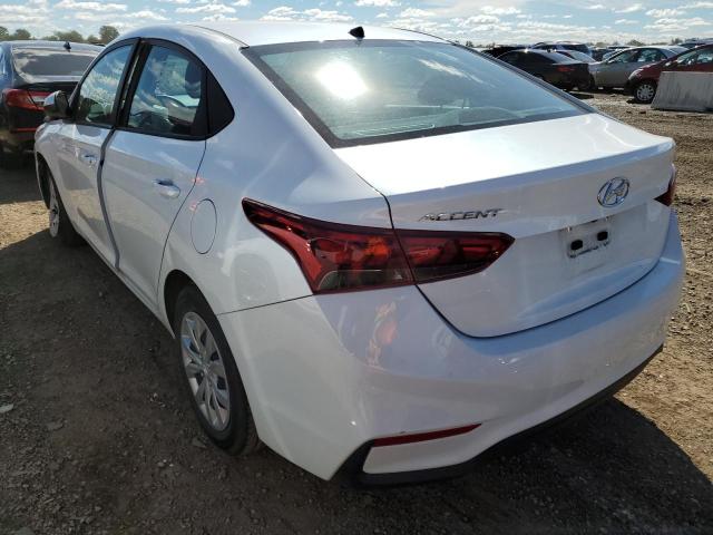 Photo 3 from auction – 2021 HYUNDAI ACCENT SE with VIN 3KPC24A64ME149395
