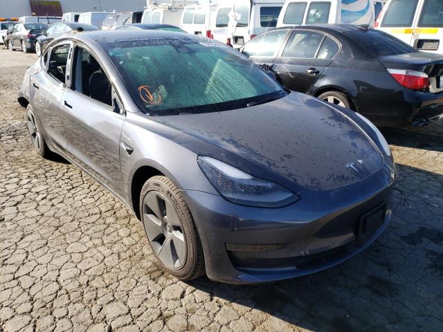 TESLA MODEL 3 2021 with VIN 5YJ3E1EA0MF095771 - Photo from auction