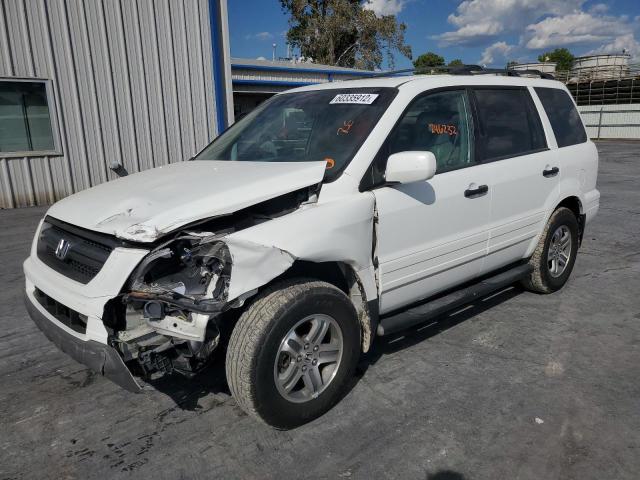 Photo 2 from auction – 2005 HONDA PILOT EXL with VIN 5FNYF18525B053136