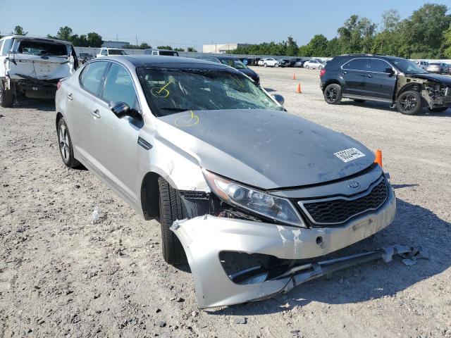KIA OPTIMA HYB 2012 with VIN KNAGM4AD7C5019340 - Photo from auction