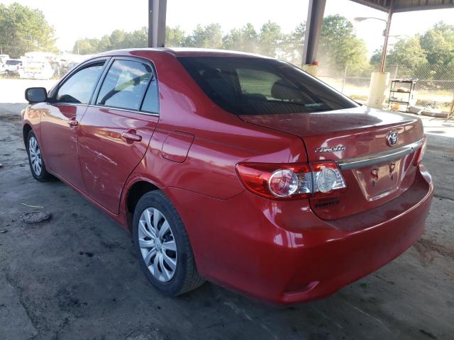 Photo 3 from auction – 2013 TOYOTA CAROLLA with VIN 2T1BU4EE0DC982830