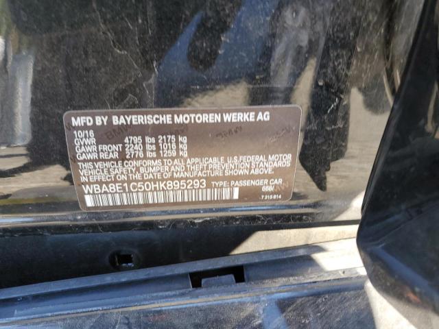 Photo 10 from auction – 2017 BMW 330E with VIN WBA8E1C50HK895293