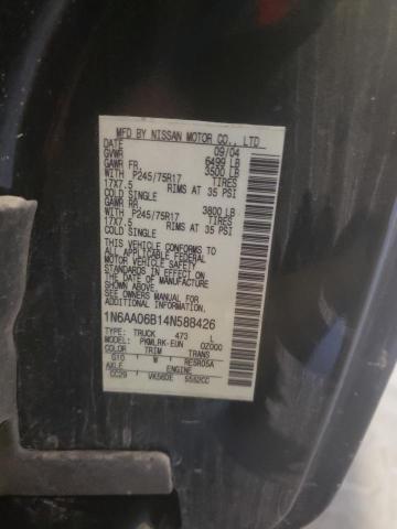Photo 10 from auction – 2004 NISSAN TITAN XE with VIN 1N6AA06B14N588426