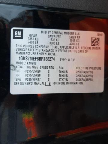 Photo 10 from auction – 2011 GMC YUKON XL D with VIN 1GKS2MEF6BR188274