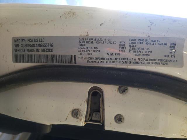 Photo 10 from auction – 2021 RAM 2500 BIG H with VIN 3C6UR5DL4MG655876