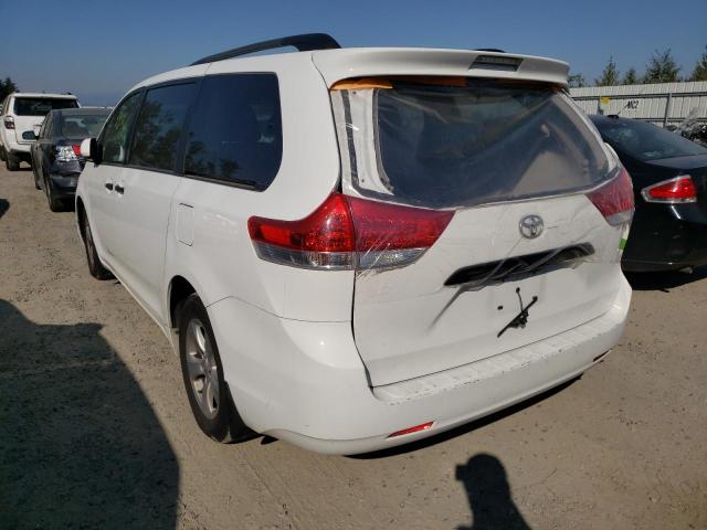 Photo 3 from auction – 2011 TOYOTA SIENNA with VIN 5TDZK3DC7BS023802