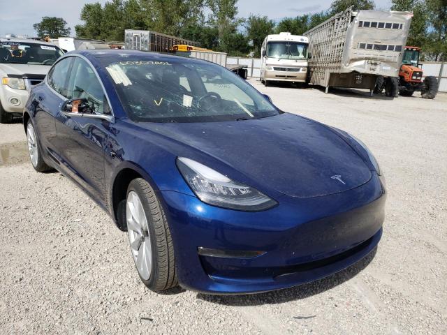 TESLA MODEL 3 2018 with VIN 5YJ3E1EB7JF063856 - Photo from auction