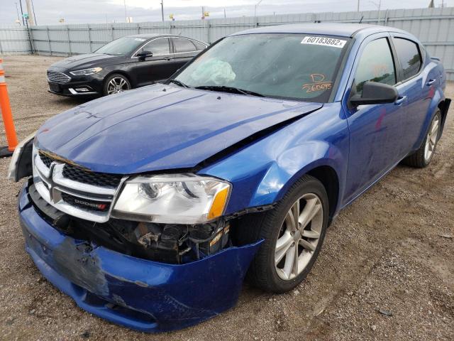 Photo 2 from auction – 2012 DODGE AVENGER SX with VIN 1C3CDZEG7CN260693
