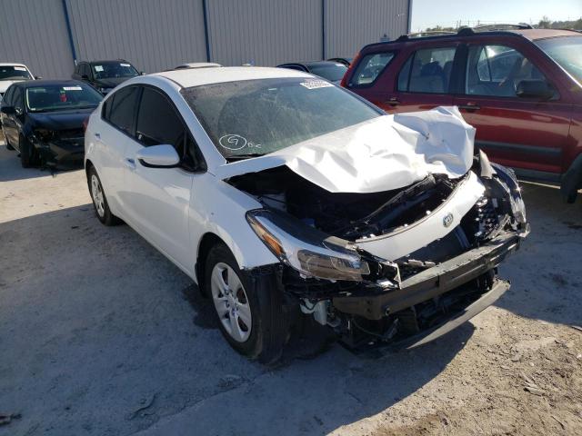 KIA FORTE LX 2017 with VIN 3KPFL4A76HE085319 - Photo from auction