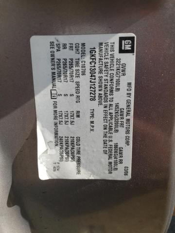 Photo 10 from auction – 2007 GMC YUKON with VIN 1GKFC13047J127278