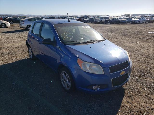 CHEVROLET AVEO LT 2009 with VIN KL1TG66EX9B656892 - Photo from auction