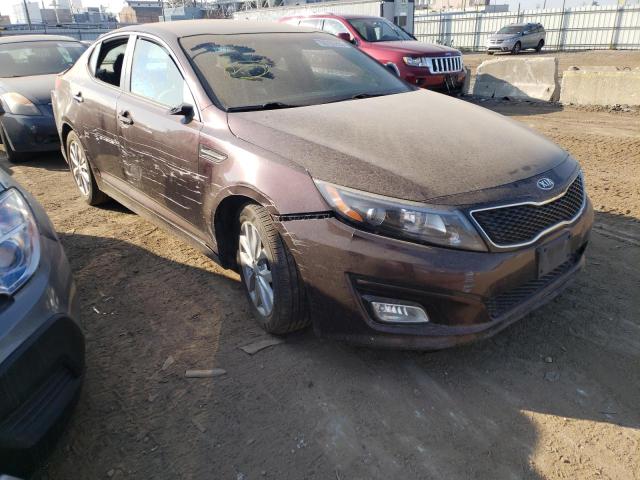 KIA OPTIMA LX 2015 with VIN 5XXGM4A79FG476471 - Photo from auction