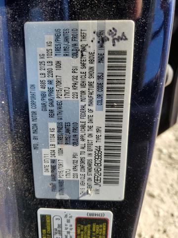 Photo 10 from auction – 2011 MAZDA CX-7 with VIN JM3ER2A5XB0398944