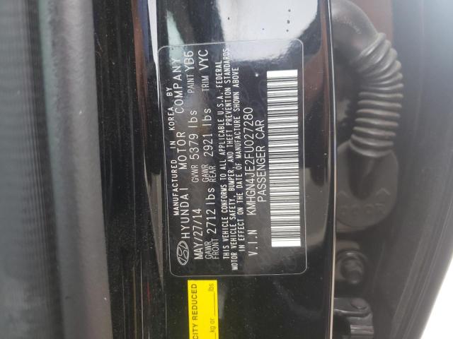 Photo 10 from auction – 2015 HYUNDAI GENESIS 3. with VIN KMHGN4JE2FU027280