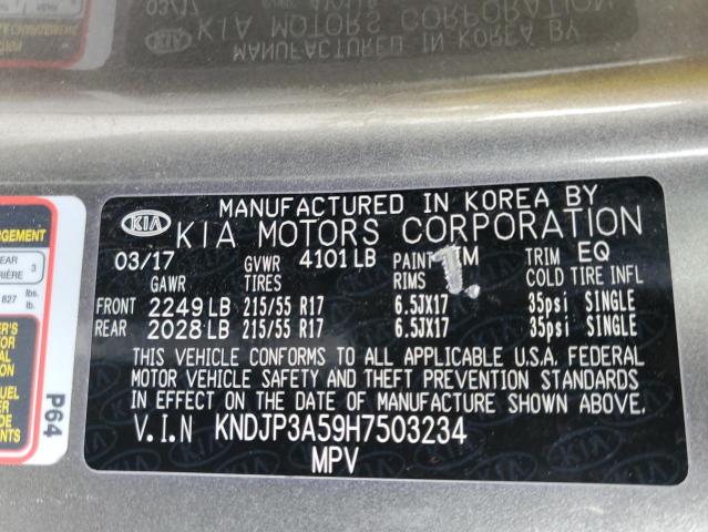 Photo 10 from auction – 2017 KIA SOUL + with VIN KNDJP3A59H7503234
