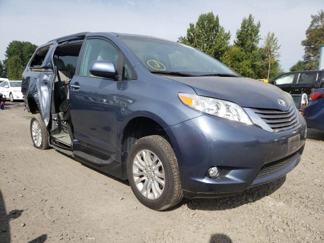 TOYOTA SIENNA XLE 2017 with VIN 5TDYZ3DC0HS805102 - Photo from auction