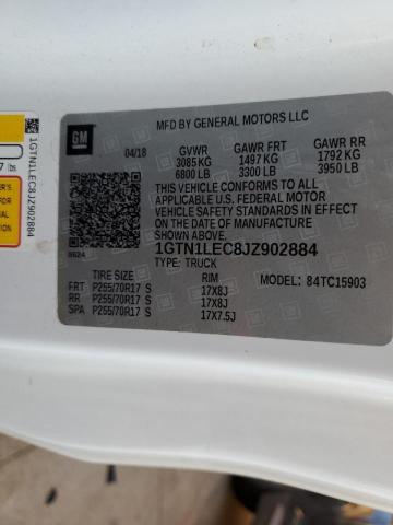 Photo 10 from auction – 2018 GMC SIERRA C15 with VIN 1GTN1LEC8JZ902884