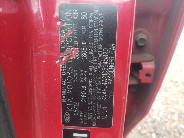 Photo 10 from auction – 2013 KIA FORTE EX with VIN KNAFU4A21D5645820
