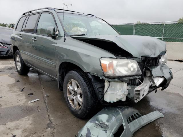 TOYOTA HIGHLANDER 2005 with VIN JTEEP21A650116469 - Photo from auction