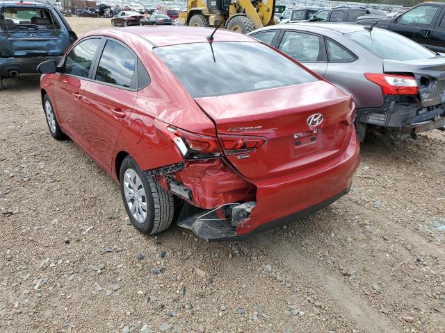 Photo 3 from auction – 2020 HYUNDAI ACCENT SE with VIN 3KPC24A67LE110086