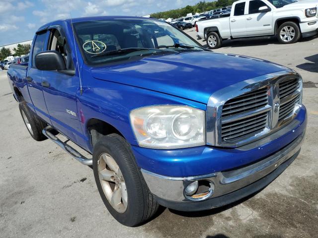 DODGE RAM 1500 S 2008 with VIN 1D7HU18NX8J211327 - Photo from auction