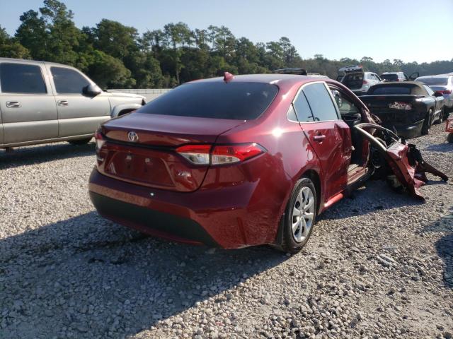 Photo 4 from auction – 2022 TOYOTA COROLLA LE with VIN 5YFEPMAE3NP320705