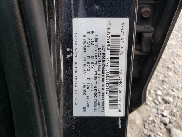 Photo 10 from auction – 2009 MAZDA 3 I with VIN JM1BK32G391217337