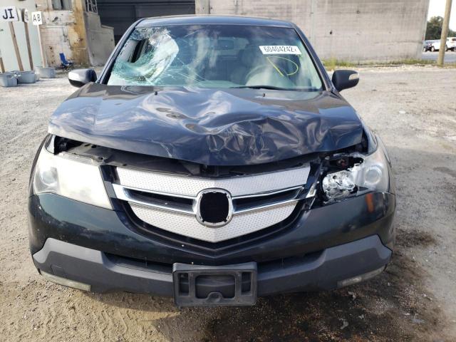 Photo 9 from auction – 2009 ACURA MDX with VIN 2HNYD28289H526579
