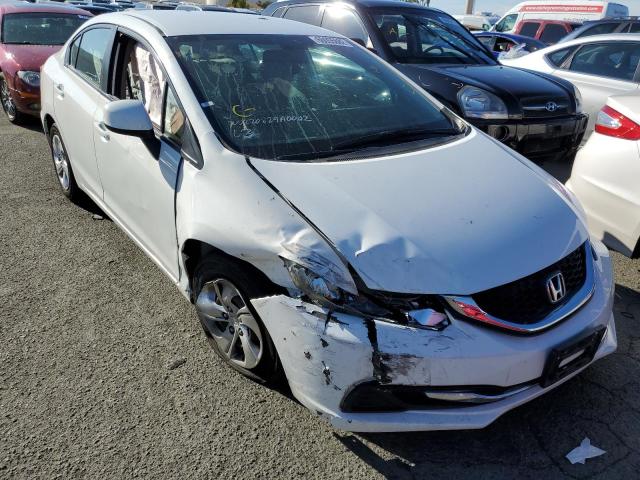 HONDA CIVIC LX 2013 with VIN 19XFB2F56DE243909 - Photo from auction