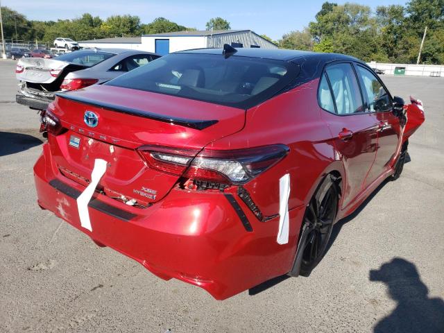 Photo 4 from auction – 2022 TOYOTA CAMRY XSE with VIN 4T1K31AK4NU034993