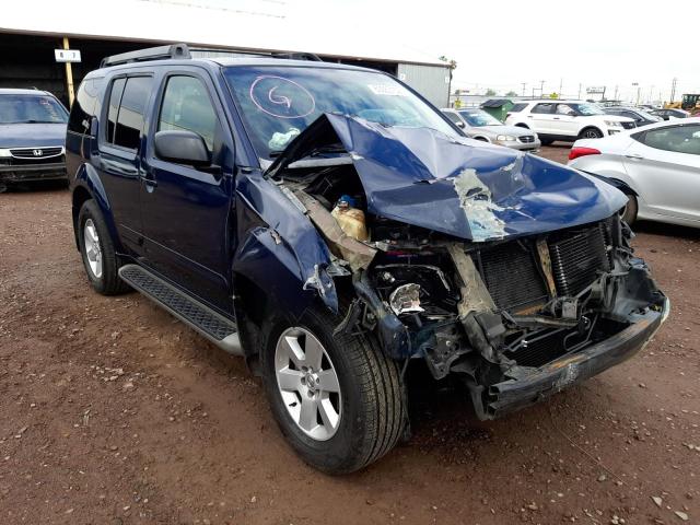 NISSAN PATHFINDER 2008 with VIN 5N1AR18U88C607650 - Photo from auction