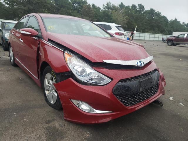 HYUNDAI SONATA HYB 2011 with VIN KMHEC4A45BA004298 - Photo from auction