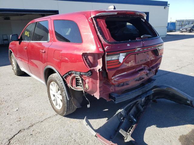 Photo 3 from auction – 2015 DODGE DURANGO SX with VIN 1C4RDJAG7FC953888