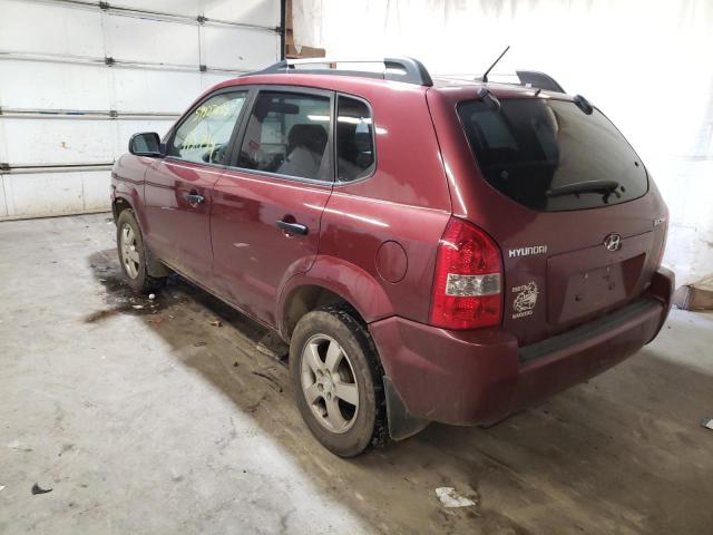 Photo 3 from auction – 2007 HYUNDAI TUCSON GLS with VIN KM8JM72B07U576816