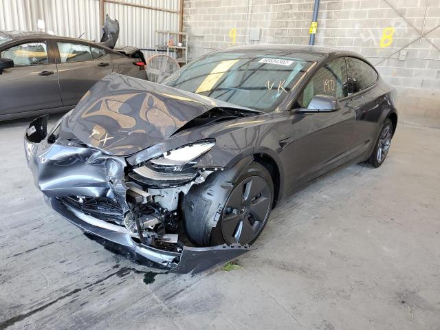 Photo 2 from auction – 2022 TESLA MODEL 3 with VIN 5YJ3E1EB0NF333550