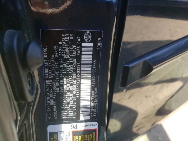 Photo 10 from auction – 2015 TOYOTA CAMRY LE with VIN 4T4BF1FK2FR493284