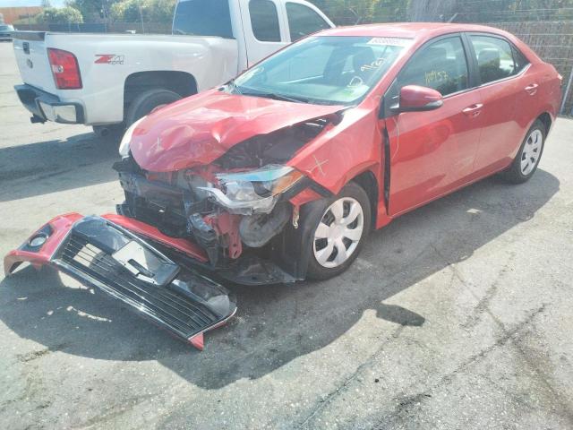 Photo 2 from auction – 2015 TOYOTA COROLLA L with VIN 2T1BURHE2FC429849