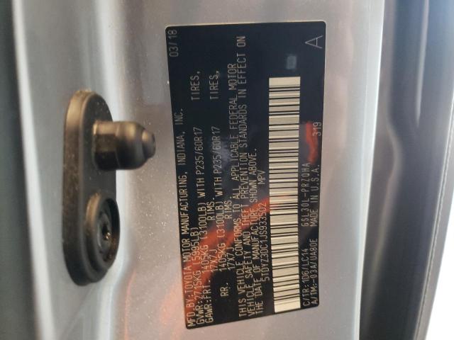 Photo 10 from auction – 2018 TOYOTA SIENNA with VIN 5TDYZ3DC1JS933502