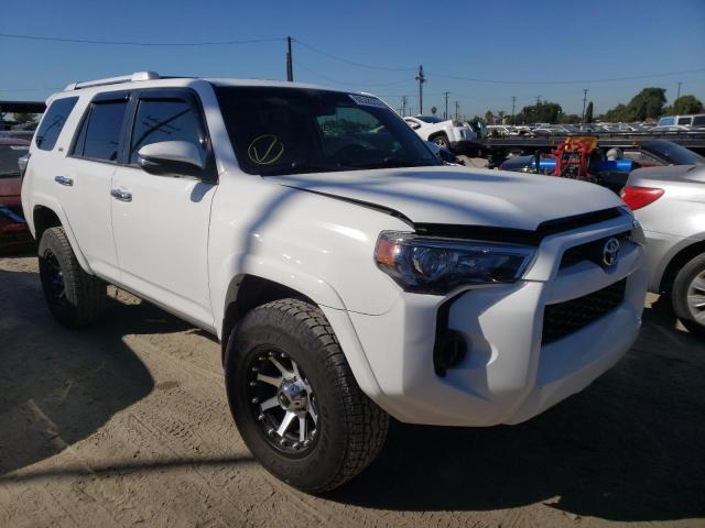 TOYOTA 4RUNNER SR 2016 with VIN JTEBU5JR9G5389155 - Photo from auction