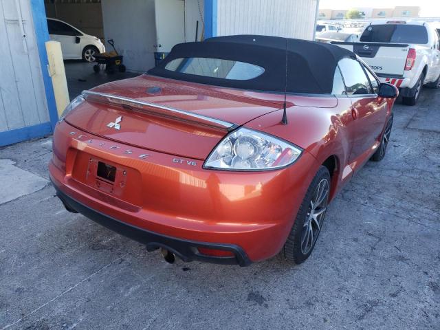 Photo 4 from auction – 2009 MITSUBISHI ECLIPSE SP with VIN 4A3AL35T99E018235