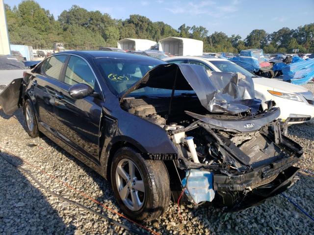 KIA OPTIMA LX 2015 with VIN KNAGM4A7XF5635547 - Photo from auction
