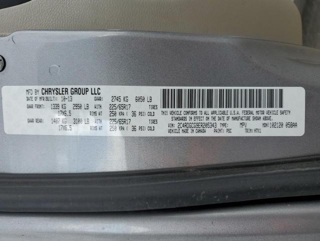 Photo 10 from auction – 2014 DODGE GRAND CARA with VIN 2C4RDGCG9ER205343